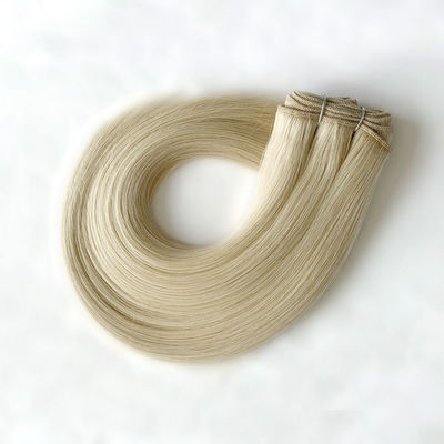 100g/パック ブロンド レミ ダブル 織り 人毛 織り カスタマイズ 注文
