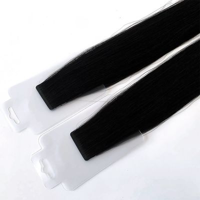見えないシームレステープ ヘアエクステンション スティック プリボンド ブラジリアンヘア