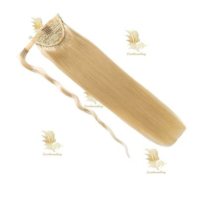 インド製のヘアで作られた 双引馬尾の髪拡張子で 髪を変形させてください