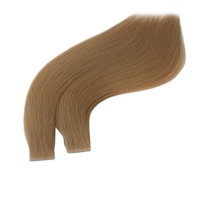 オーダーメイドの要求は,ブロンド色の先行結合テープヘアエクステンションに受け入れられています.