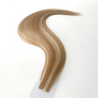 パーソナライゼーション サロン ダブル 引いた 皮膜 ラインナイン 無縫の人間のテープ ヘア エクステンション