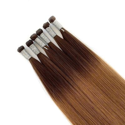 最新のファッションカスタマイズメント 100%天然のレミーヘアウェフト