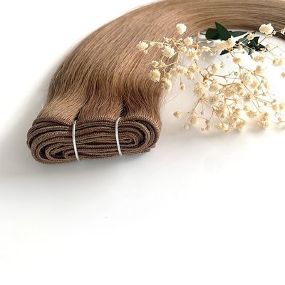 2本引いた皮膜 配列  Ombre カラー マシン ウェスト ヘア エクステンション 人髪 100g/パック