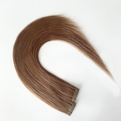 アメリカ 人髪のパフォーマンスのためのダブルドラッグレミーテープヘアエクステンション