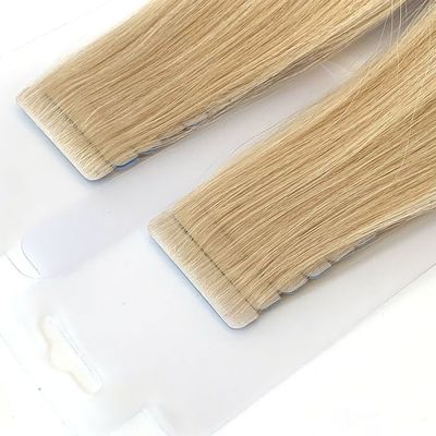 見えないシームレステープ ヘア ロシアン キューティクル ヘア エクステンション ヘアにテープを注入