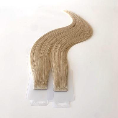 見えないシームレステープ ヘア ロシアン キューティクル ヘア エクステンション ヘアにテープを注入