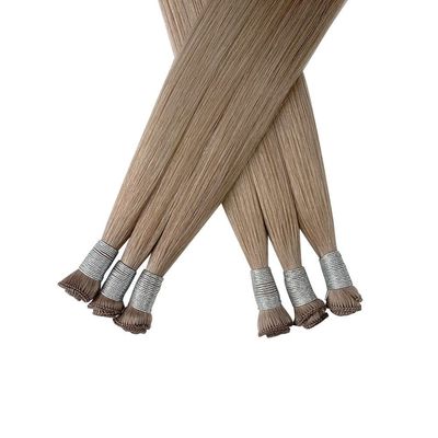 ヨーロッパのハンドタイド ウェフト ヘア エクステンション 巻き込みなし 脱毛なし 双引処女髪