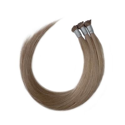 ヨーロッパ100%天然 ヘアウェフ エクステンション ハンドタイド 目に見えないダブルアライナインされた天才