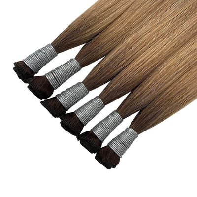 100g/パック ブラジリアンヘア フラットウェフト ダブル・ドラッグ・キュティクル 完ぺきなヒトヘアエクステンション