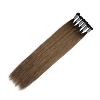 100g/パック ブラジリアンヘア フラットウェフト ダブル・ドラッグ・キュティクル 完ぺきなヒトヘアエクステンション