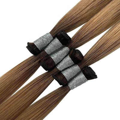 100g/パック ブラジリアンヘア フラットウェフト ダブル・ドラッグ・キュティクル 完ぺきなヒトヘアエクステンション