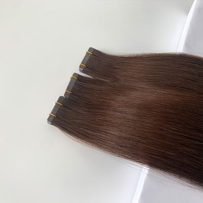 100% 人間の髪 シルキーストレート エクステンション 販売者 自然色 レミーヘアでヨーロッパテープ