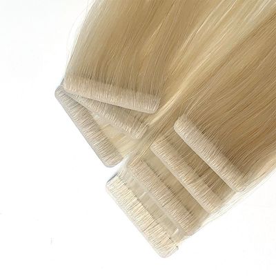 トップサプライヤーのヒトヘアのためのMuti-Color PU インビジブルテープヘア拡張子