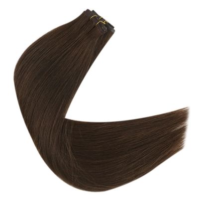 ミニフラットウェフトヘアとPU皮膚ウェフトとダブルドラッグキュティクルアラインナインデザイン PW-24268