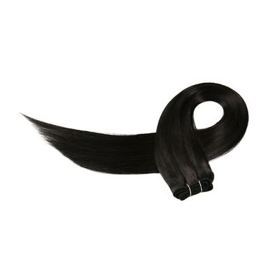 バージン・インディアン・レミー・ヘア・ウェストと天然黒色 包装総重量0.300kg