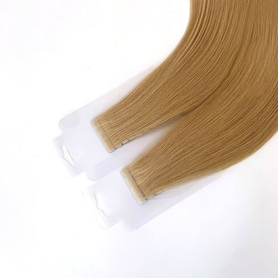 人間の髪 縫い目のない PU 皮膚織り込み インジェクテッドテープで目に見えないテープ ヘア拡張子