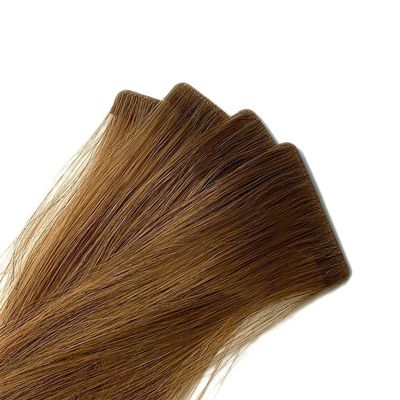 IT-20189 100% 純米ヨーロッパ人毛のヘアエクステンションの目に見えないレミーテープ