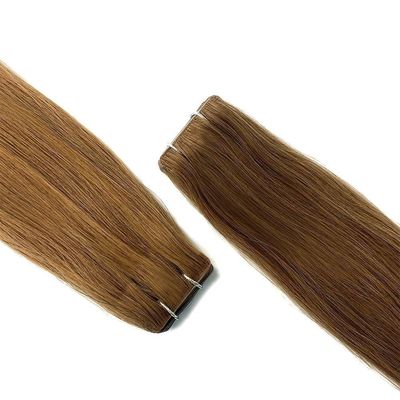 IT-20189 100% 純米ヨーロッパ人毛のヘアエクステンションの目に見えないレミーテープ