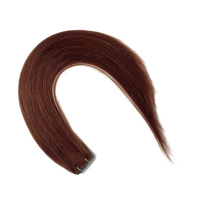 IT-20189 100% 純米ヨーロッパ人毛のヘアエクステンションの目に見えないレミーテープ