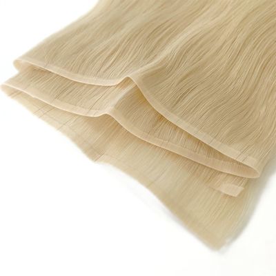 デザイン パーソナライズされた PU スキン ヘア 織物 手縛り ミニフラット 織物 サロン パーソナライズ