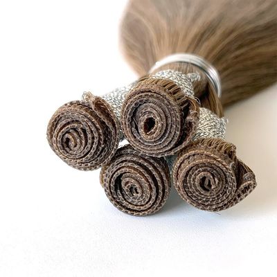 ロシア人髪の毛 100g/パック インビジブル・ジーニアス ウェフト ヘアエクステンション