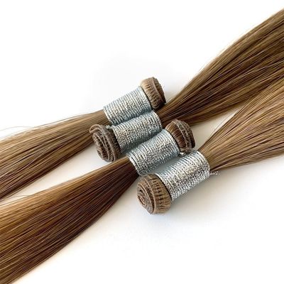 ロシア人髪の毛 100g/パック インビジブル・ジーニアス ウェフト ヘアエクステンション