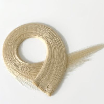100g/パック ミュティカラー レミー 人毛 平面 織り 双引 毛