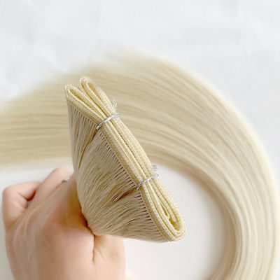 レイミーヘア 透明なフラットヘア  natural looking hair extensions のための毛糸