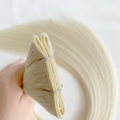 レイミーヘア 透明なフラットヘア  natural looking hair extensions のための毛糸