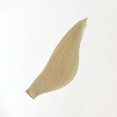 双引いた人間の髪目に見えない平らな織り直したスタイル 30日間の返品保証