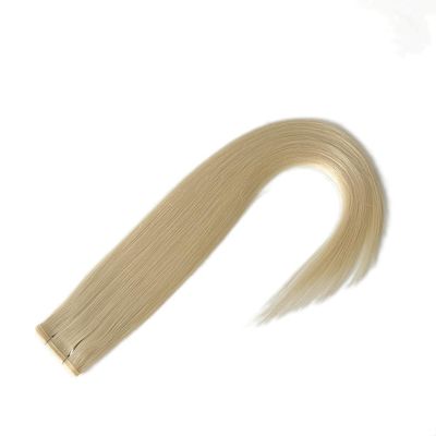 Flatweft-231010 人間の髪のバンドル あなたの要求のための処女フラットウェフト拡張子