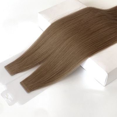 パッケージ サイズ 50cm * 8cm * 3cm スリムテープ-231030 ヘアエクステンションの本物のヒトヘアテープ