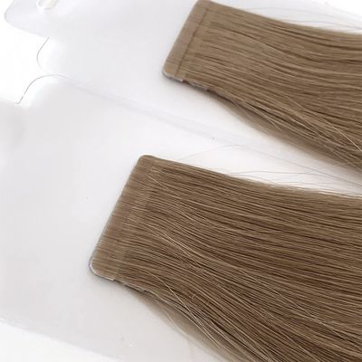 パッケージ サイズ 50cm * 8cm * 3cm スリムテープ-231030 ヘアエクステンションの本物のヒトヘアテープ