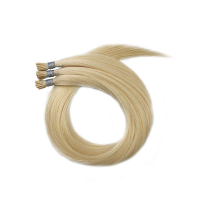イタリアン・ビーズ・ピップ付きの未加工のI-Tip ヘアエクステンション