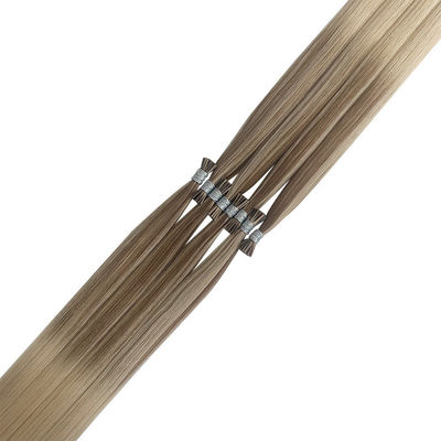 イタリアン・ビーズ・ピップ付きの未加工のI-Tip ヘアエクステンション