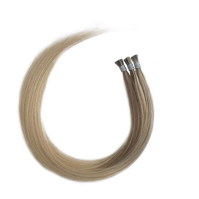 イタリアン・ビーズ・ピップ付きの未加工のI-Tip ヘアエクステンション