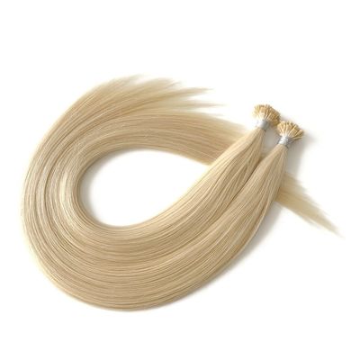 フラットエンド ロシアンヘアエクステンション ダブルドローレミヘア U-Tip プレボンドケラチン