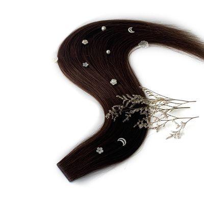 50cm * 8cm * 3cm ブラジリアン・レミー 双引テープ ヘアエクステンション 人間の髪型