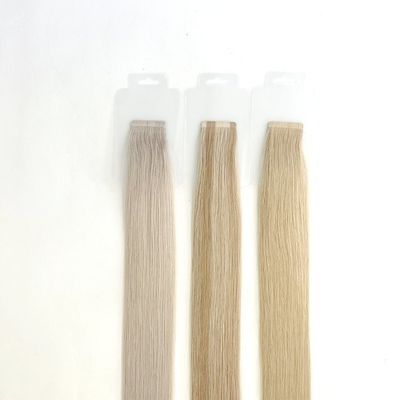 ブロンド カラー 縫い目なし スリムテープ 女性用 髪拡張 染色 染色 US内