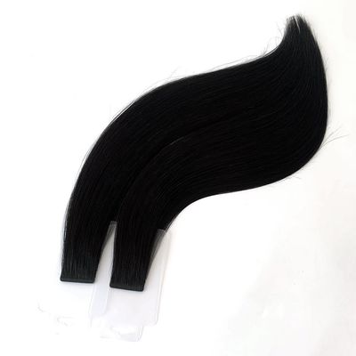 再利用可能な無縫の目に見えないヘアエクステンションのためのエクステンションのヒトヘアテープ