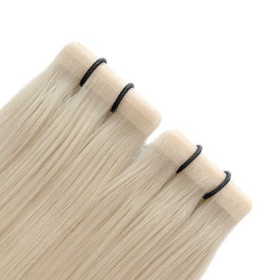 200パック/カートン 双引 100% 人髪の 縫い目のないテープ ヘアエクステンション