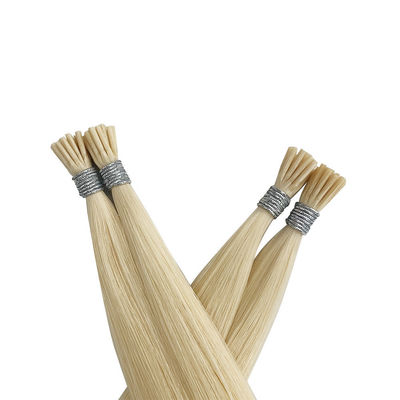 イタリア製のケラチン前結束式ヘアエクステンション マイクロリング リング-X U 端 フラット 端 I 端