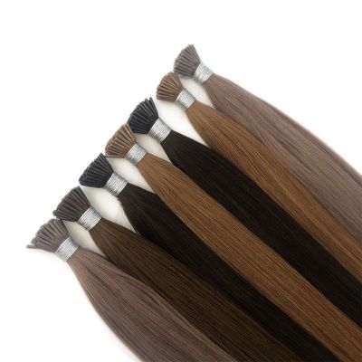 2本引いたレミ・ケラチンヘアエクステンション 1g/糸 0.200kg パッケージ総重量
