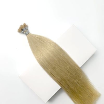 18インチのヴァージン・レミー 厚い端のケラチン扇風機 毛穴拡張子 総重量0.300kg