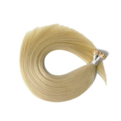 18インチのヴァージン・レミー 厚い端のケラチン扇風機 毛穴拡張子 総重量0.300kg
