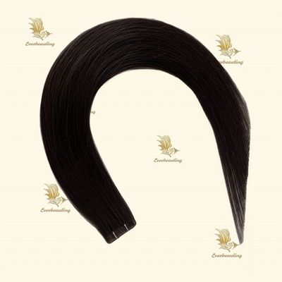 ペルーの目に見えないインジェクションテープ ヘアエクステンションスティック タイプ 流しがない プリボンド