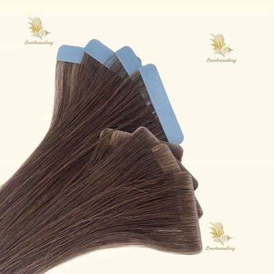 ペルーの目に見えないインジェクションテープ ヘアエクステンションスティック タイプ 流しがない プリボンド