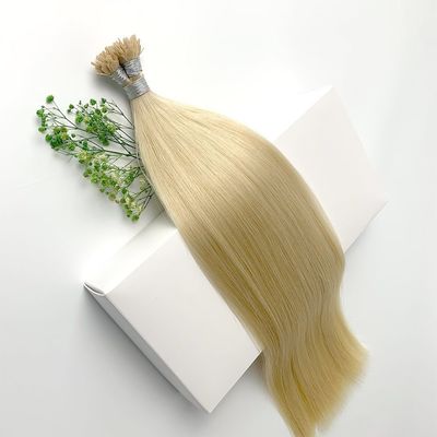 V-Tip ファン・ティップ ヘアエクステンション 迅速なDHL出荷のために 双引レミーヘアで作られています
