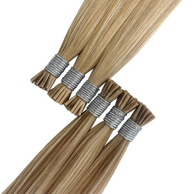 I-Tip 20 インチ レミ エクステンション プリボンド 人髪の毛 染料付き純処女髪