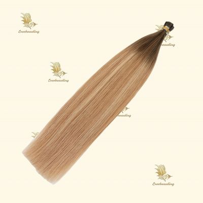 2024 人気 バラヤージュ カラー ダブル・ドラッグ ケラチン I 尖毛レミーヘア用ヘアエクステンション